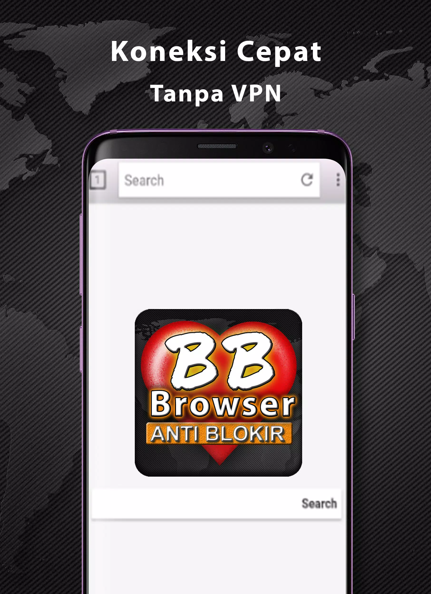 BF-Brokep Browser Anti Blokir स्क्रीनशॉट 2