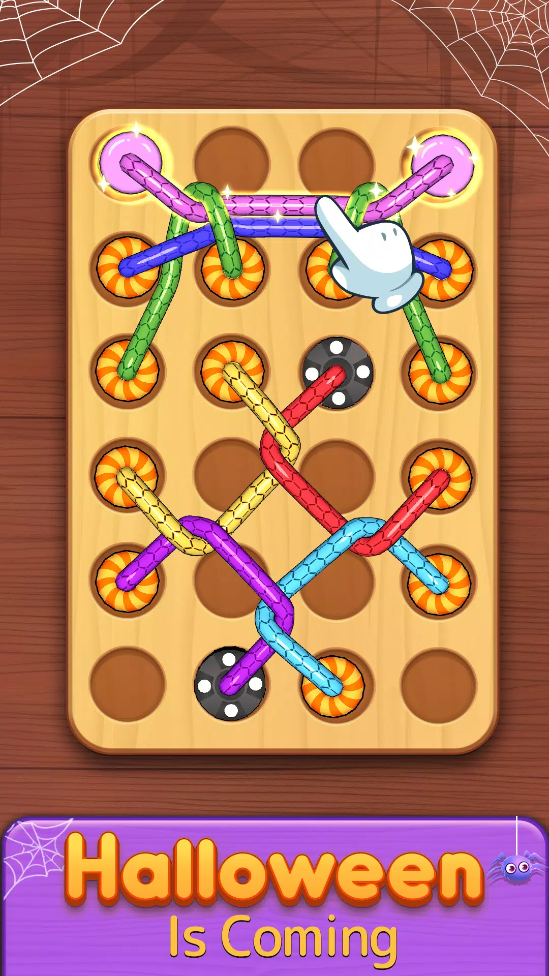 Woody Untangle Rope 3D Puzzle Screenshot 1
