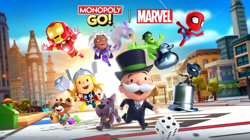 Avengers Bring Races While Wolverine And Deadpool Have Tokens For You In The Monopoly Go x Marvel Crossover!