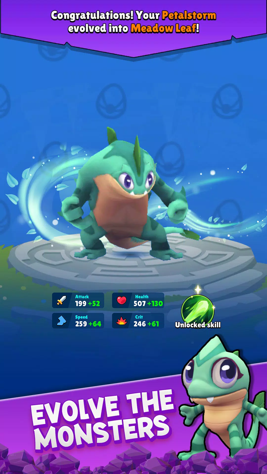 Negamon Lite: Monster Battle স্ক্রিনশট 2