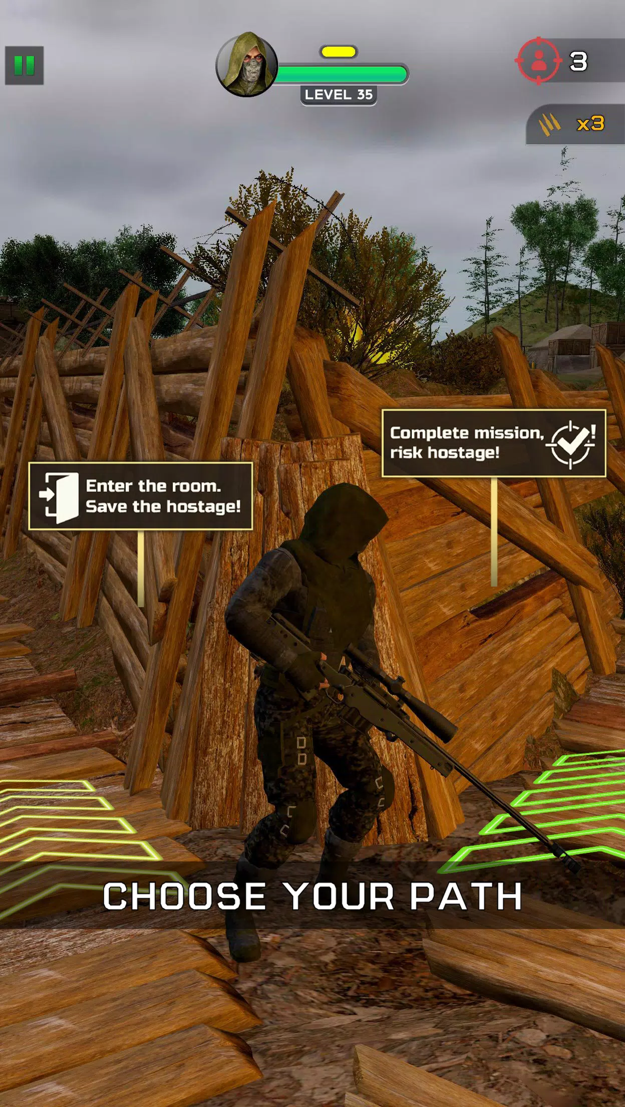 Sniper Destiny: Lone Wolf Tangkapan skrin 1