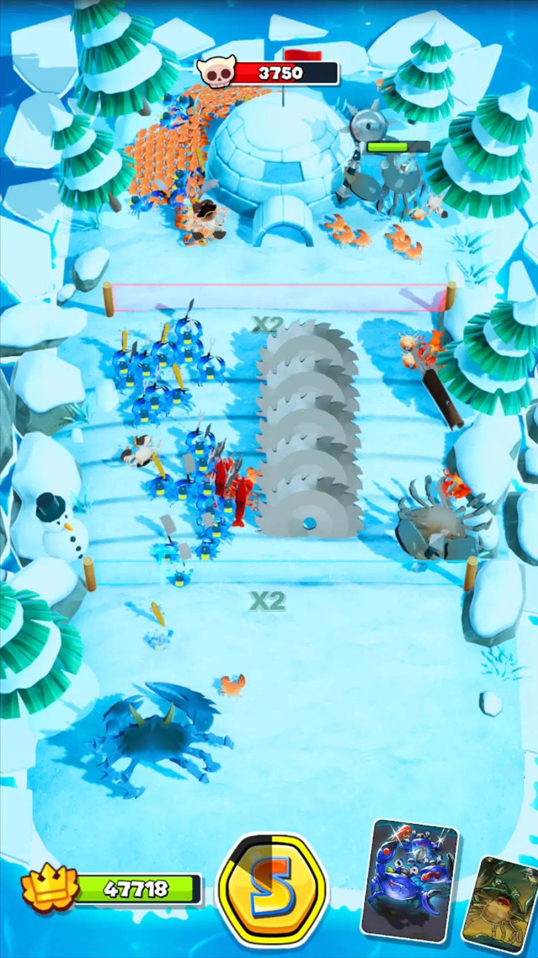 King of Crabs - Invasion Zrzut ekranu 1