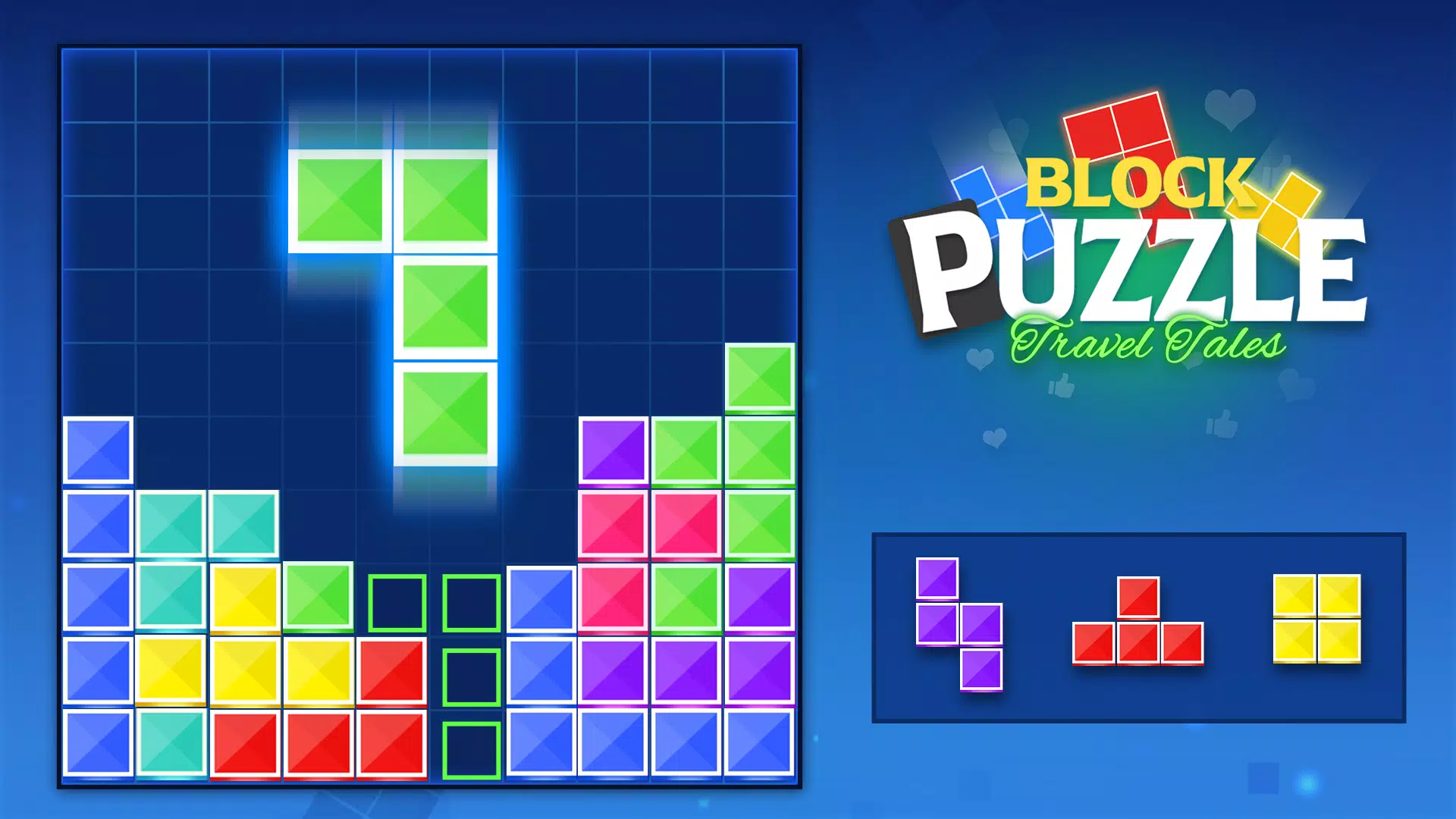Schermata Block Puzzle: Travel Tales 0