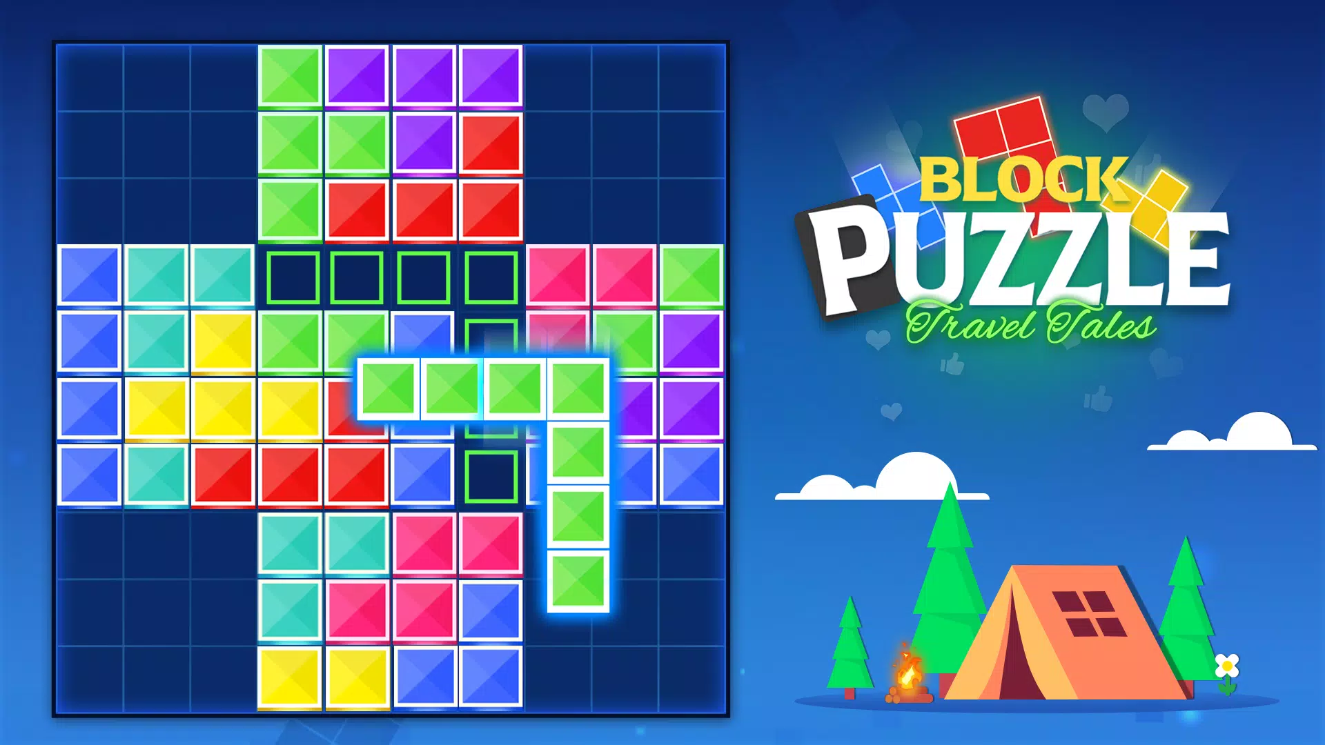 Schermata Block Puzzle: Travel Tales 1