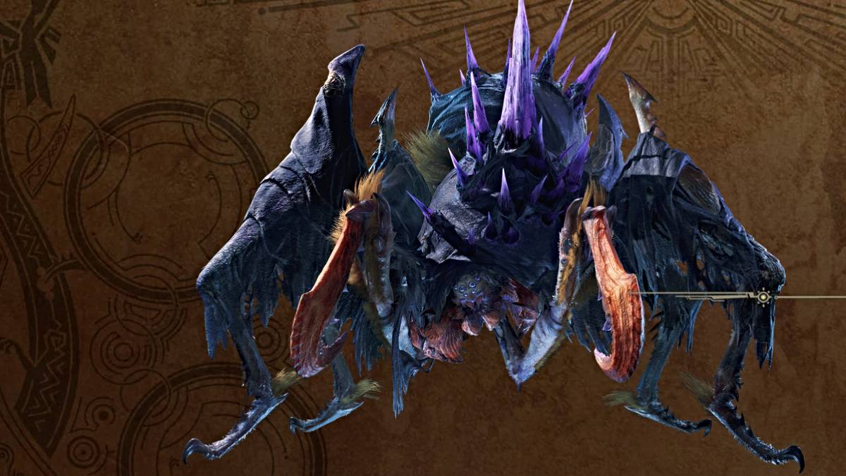 Nerscylla Monster ใน Monster Hunter Wilds
