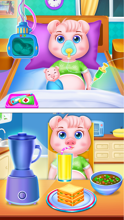 Pinky pig mom newborn應用截圖第2張