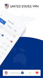 VPN USA - Get United States IP应用截图第3张