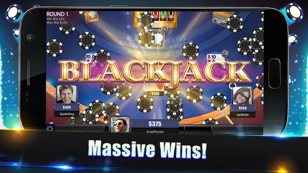 Blackjack Legends: 21 Online Multiplayer Casino Скриншот 2