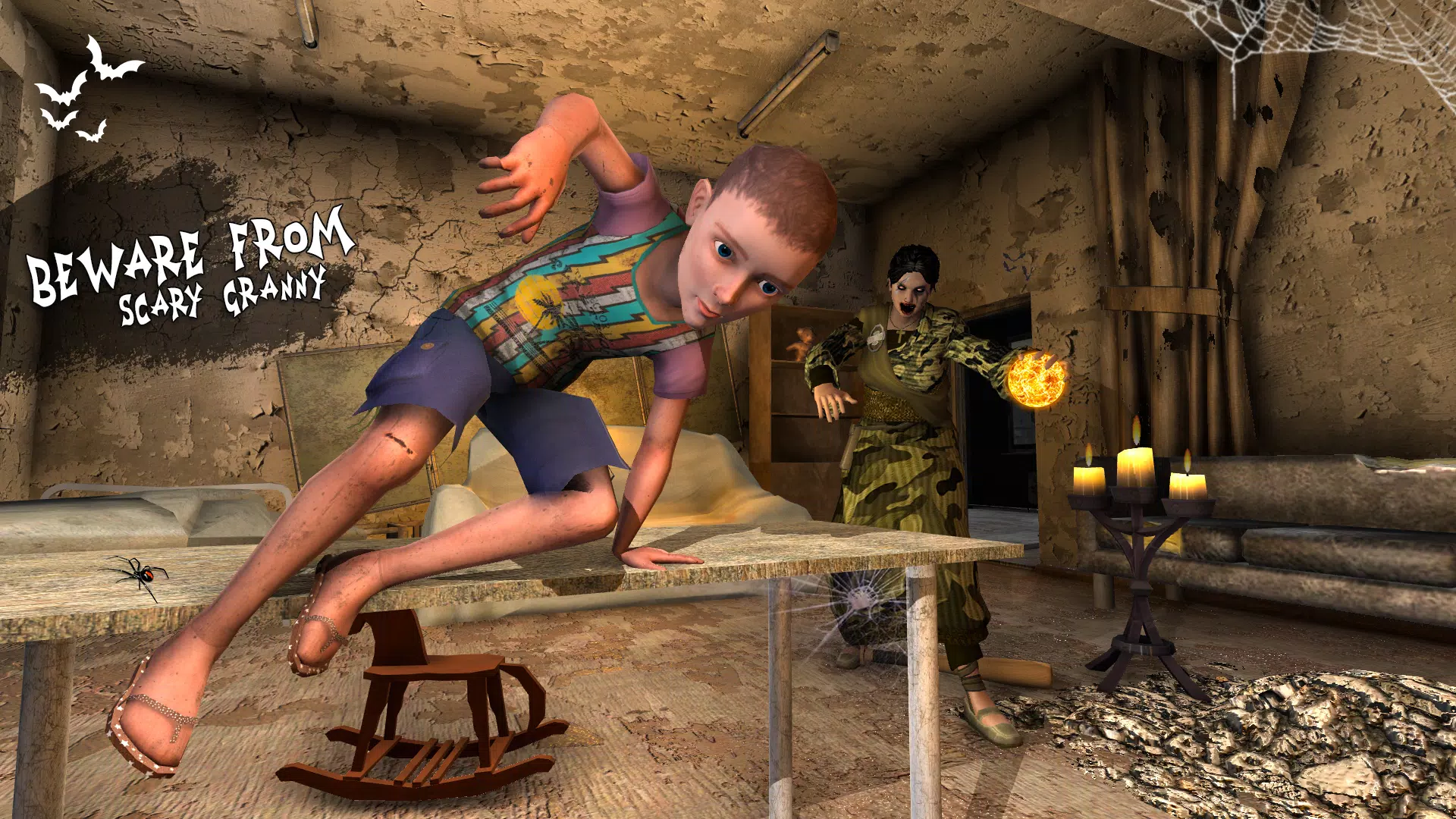 Army Granny Scary Ghost 3D应用截图第1张