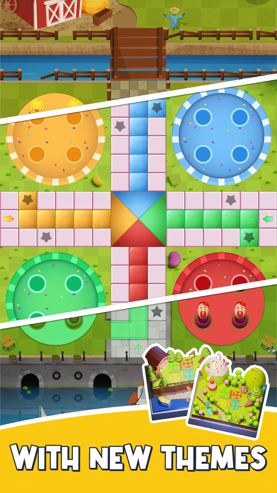 Ludo - Offline Board Game Скриншот 3