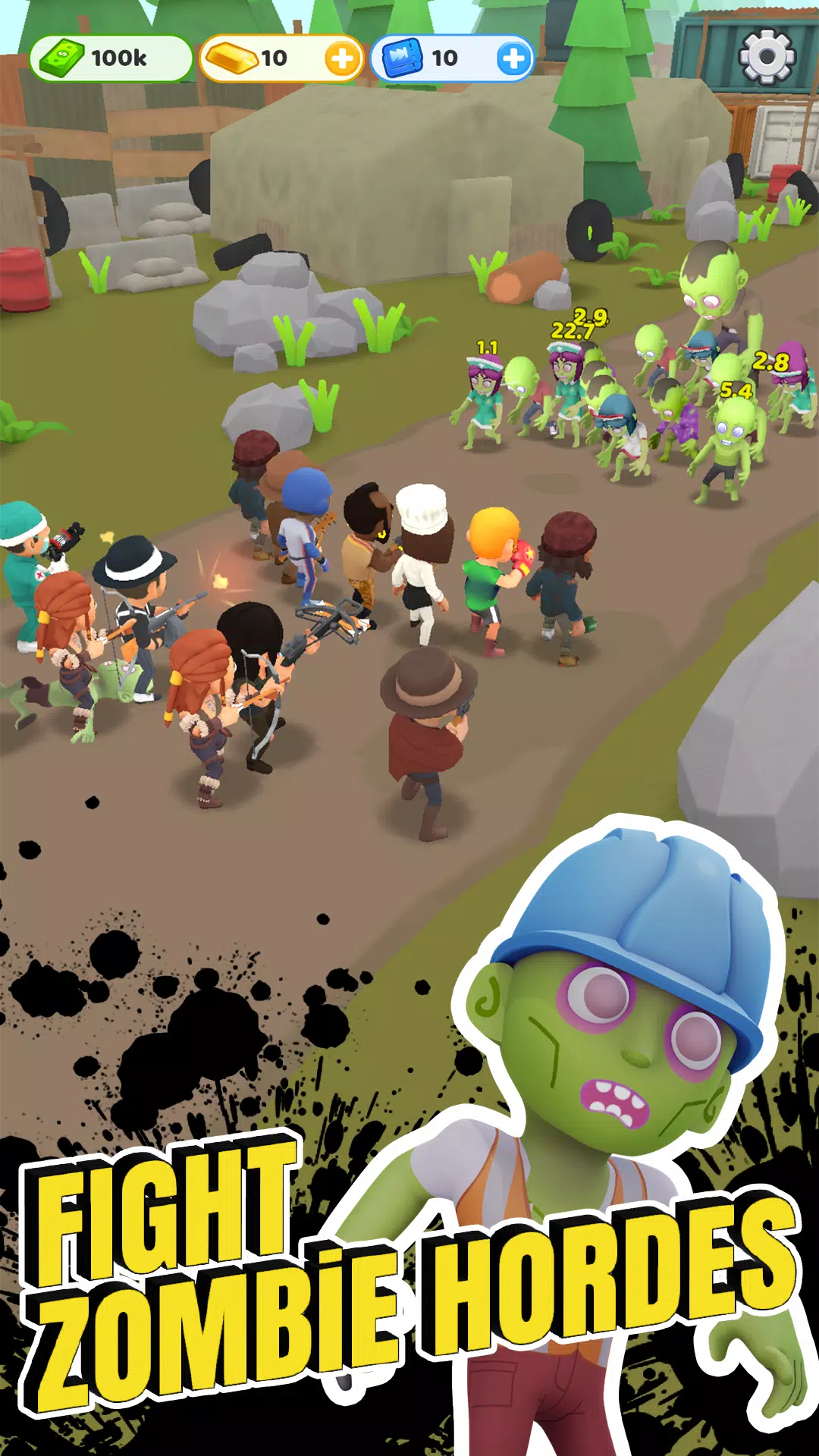 Survivor Idle Run Zrzut ekranu 0