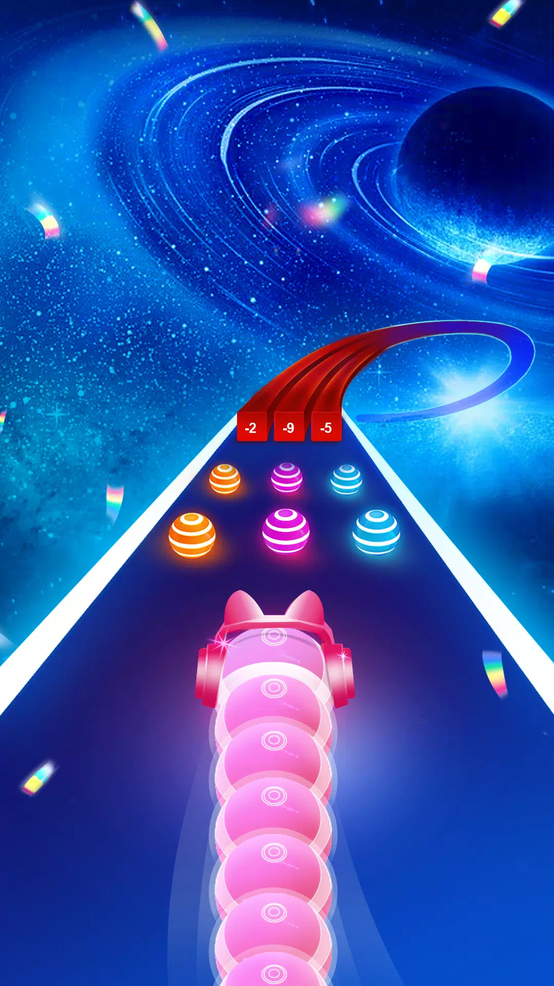Dancing Snake: Colorful Balls Zrzut ekranu 1