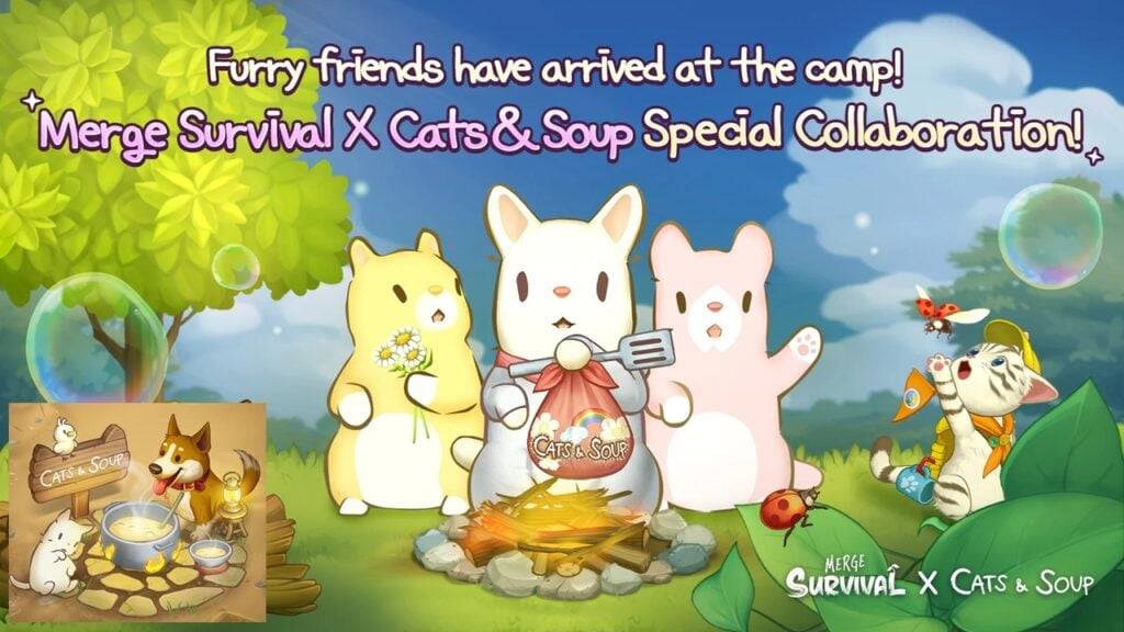 合併生存X Cats＆Soup：可愛的Cats的日常生活合作！