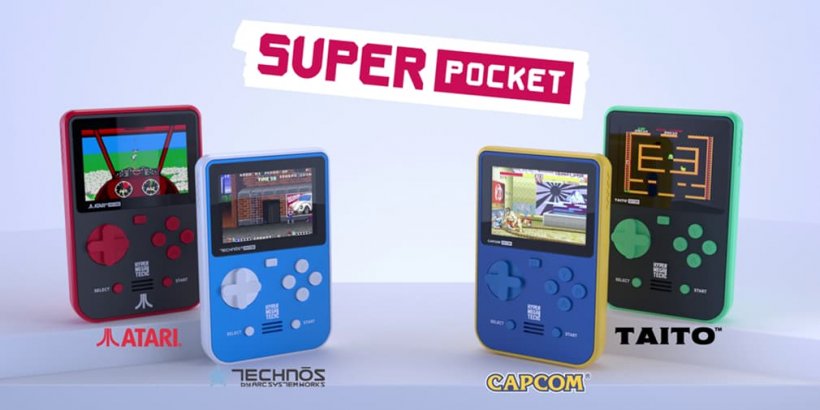 Super Pocket di Evercade presenta due nuove edizioni per le classiche librerie Atari e Technos