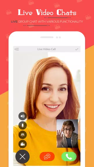 Live Video Chat - Random Video Call with Girls Captura de tela 2
