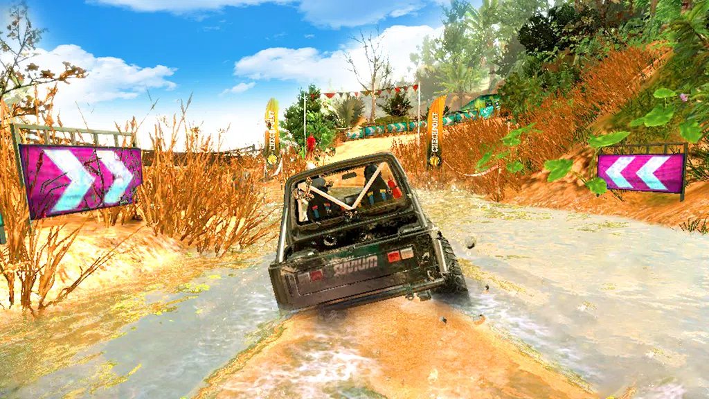 4X4 Offroad SUV Driving Games Captura de pantalla 3