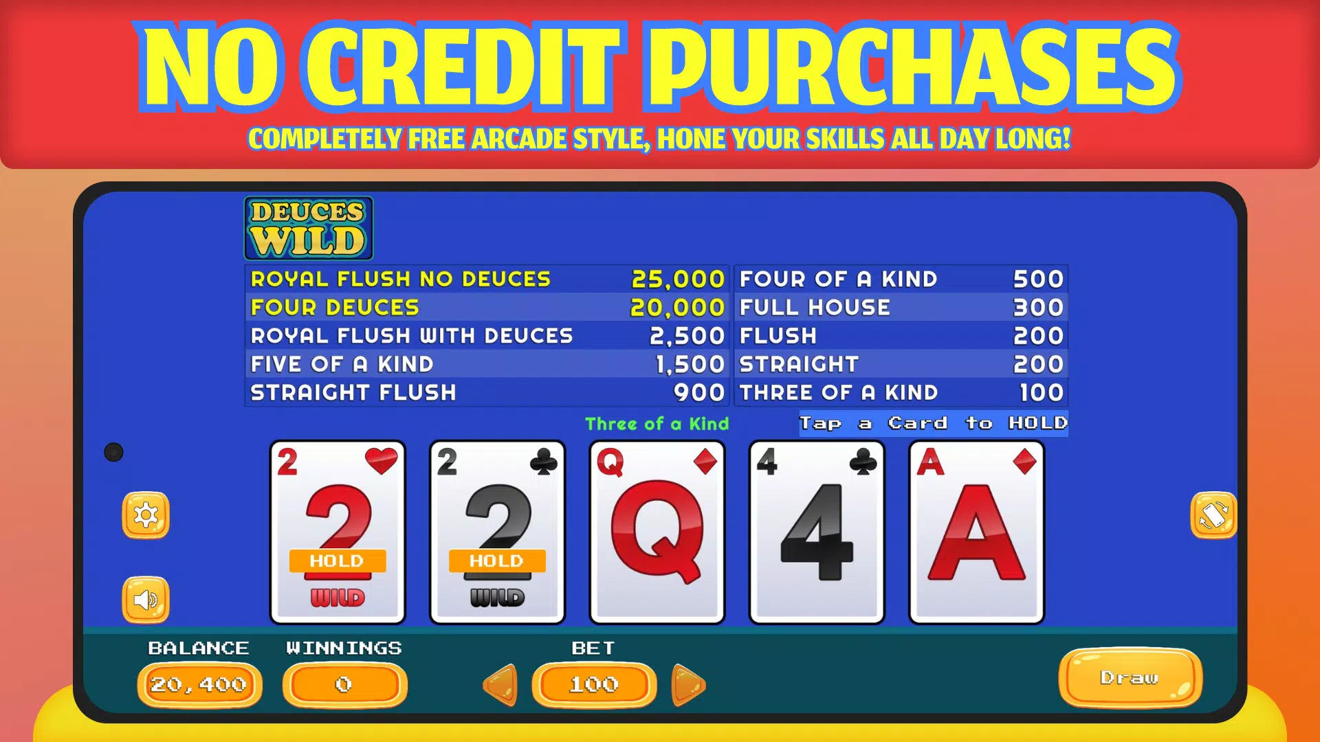Deuces Wild 스크린샷 2