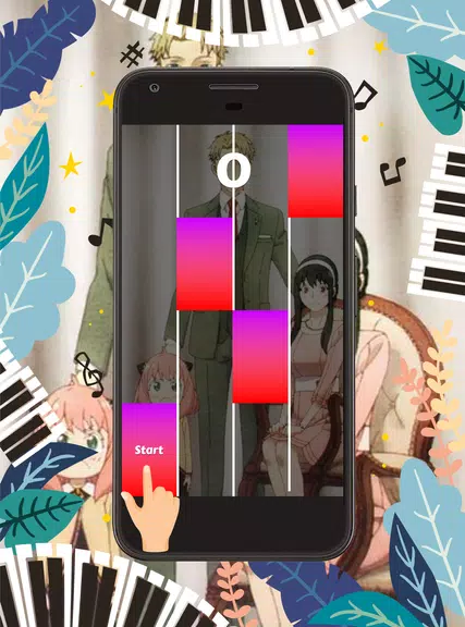 Piano Tiles Anime Spy X Family應用截圖第1張