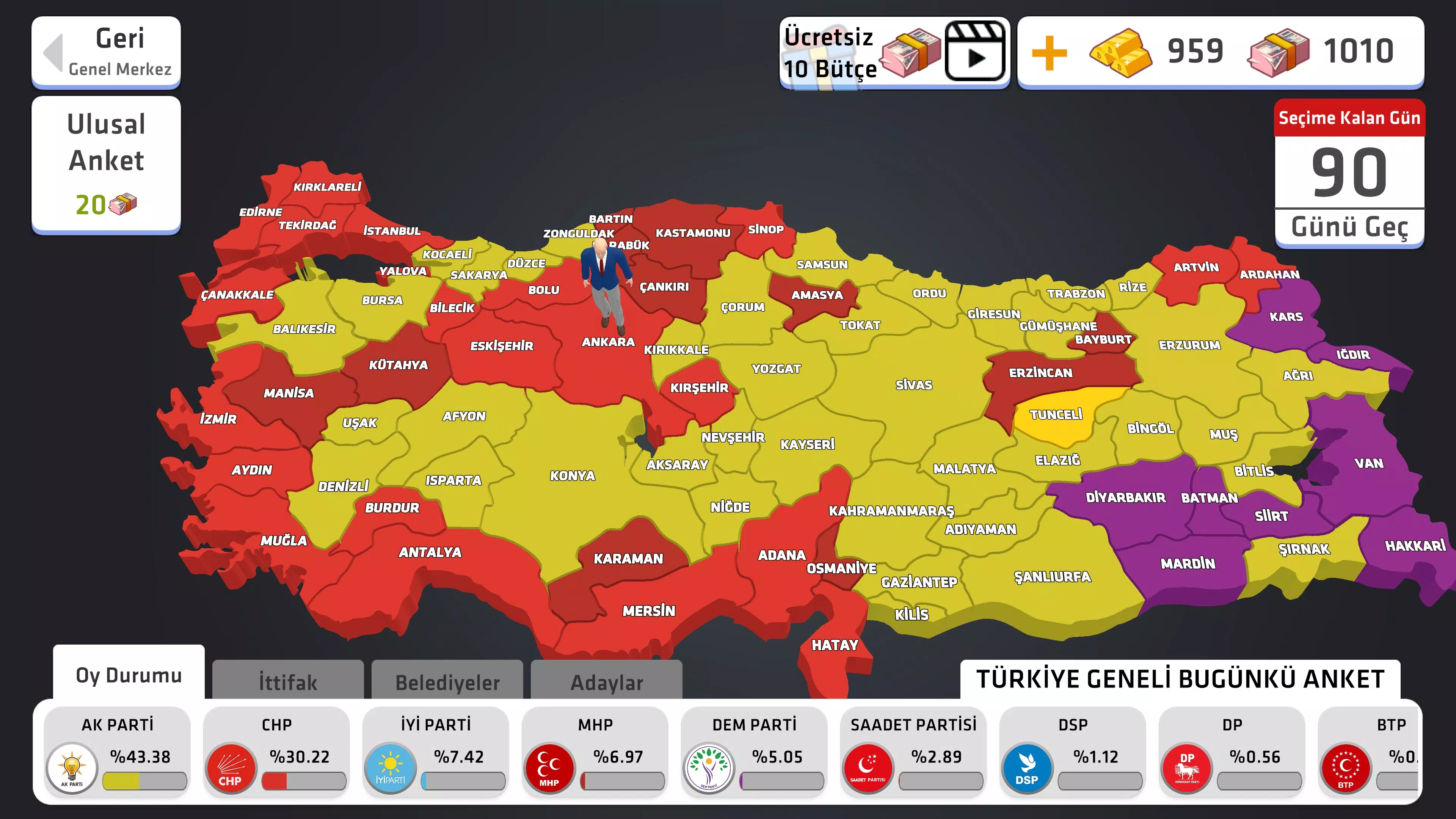 Local Election Game 2024 Ekran Görüntüsü 3