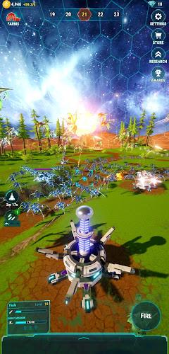 Star Farm: Merge Tower Defense Screenshot 3