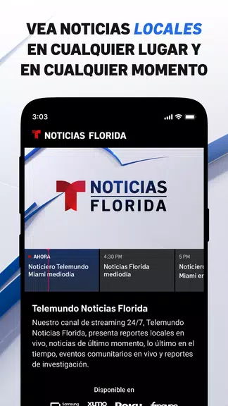 Telemundo 49: Tampa Noticias ဖန်သားပြင်ဓာတ်ပုံ 2