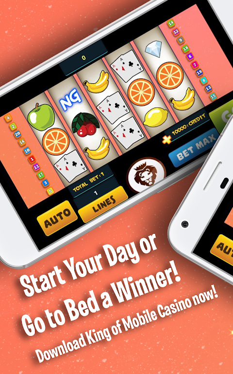 King of Mobile Casino স্ক্রিনশট 0