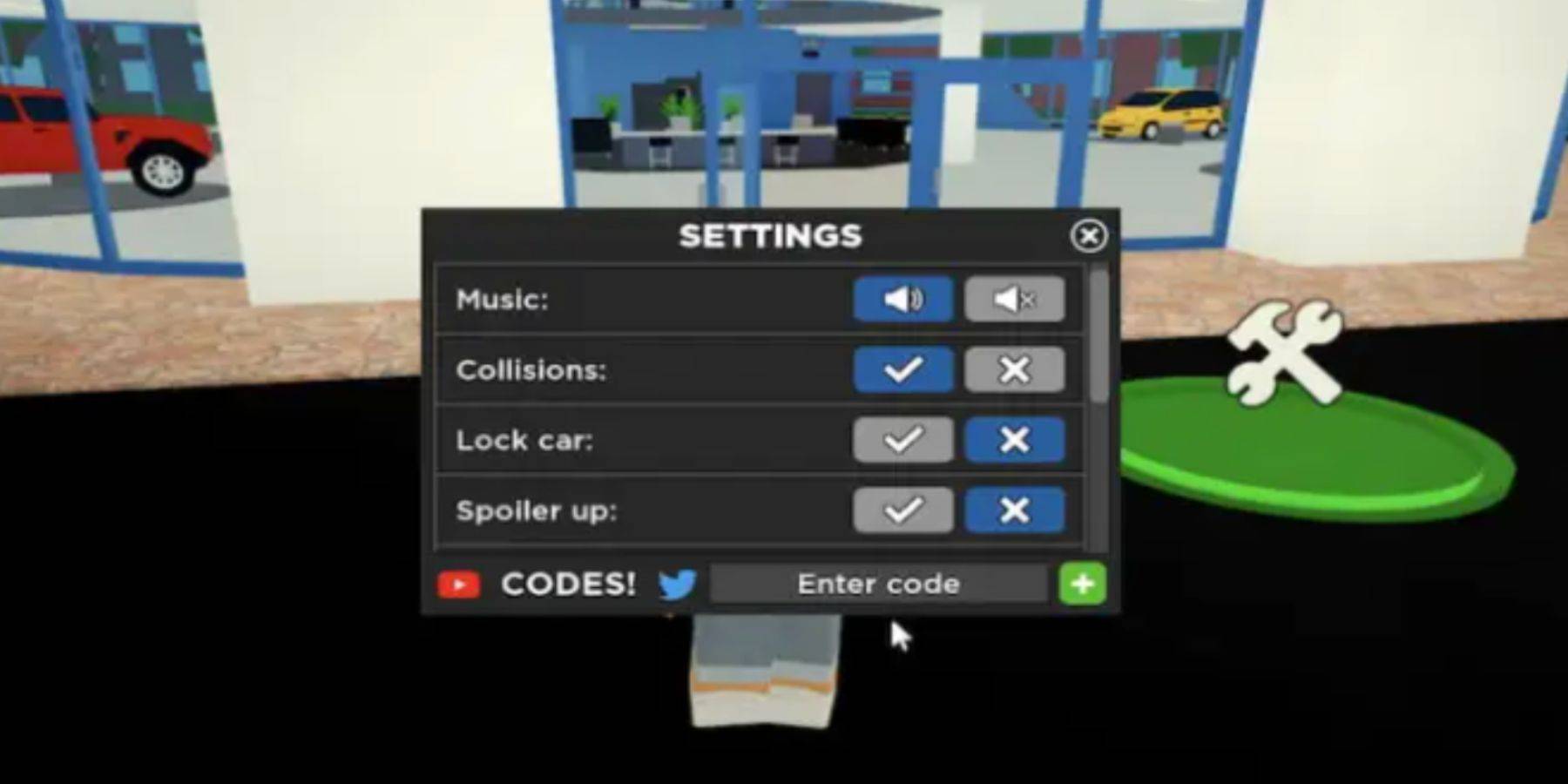 Code Redemption Screenshot
