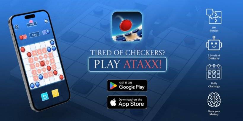 Jogos atemporais reinventados: Ataxx estréia no celular