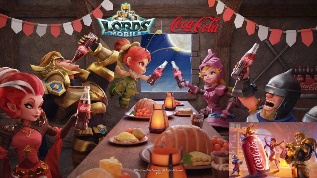 Lords Mobile Marks 9th Anniversary with Coca-Cola Collaboration