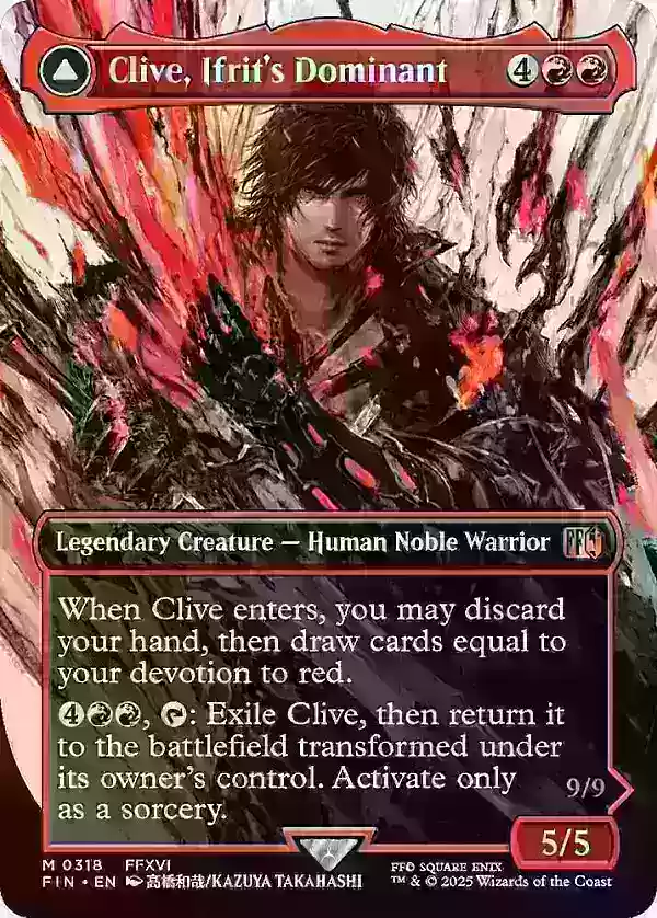 Clive Dominant Card