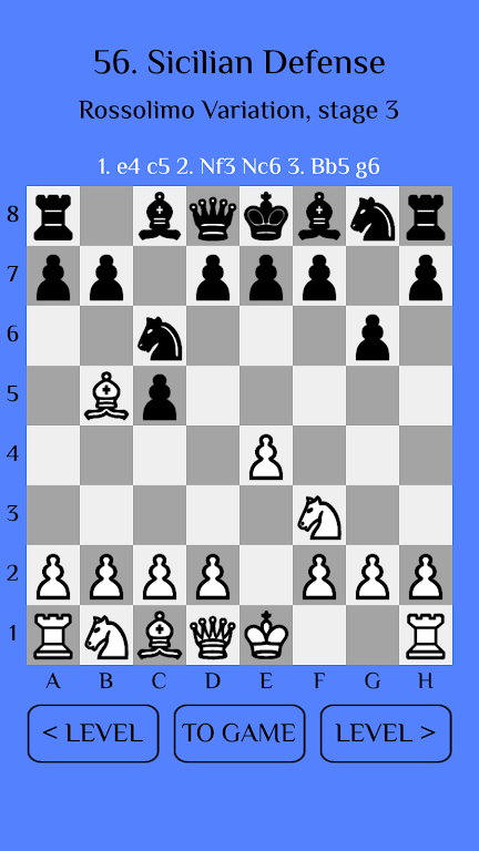 Chess Match-3: Sicilian Captura de pantalla 1
