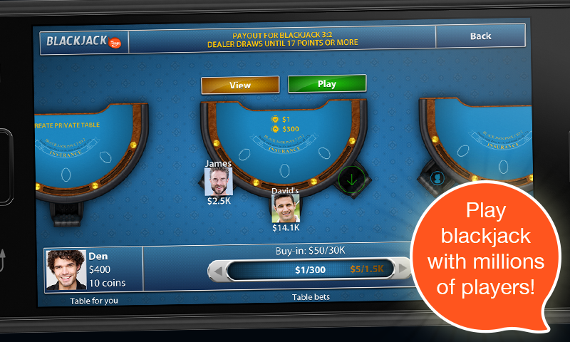 Schermata Blackjack for Tango by Tango 1
