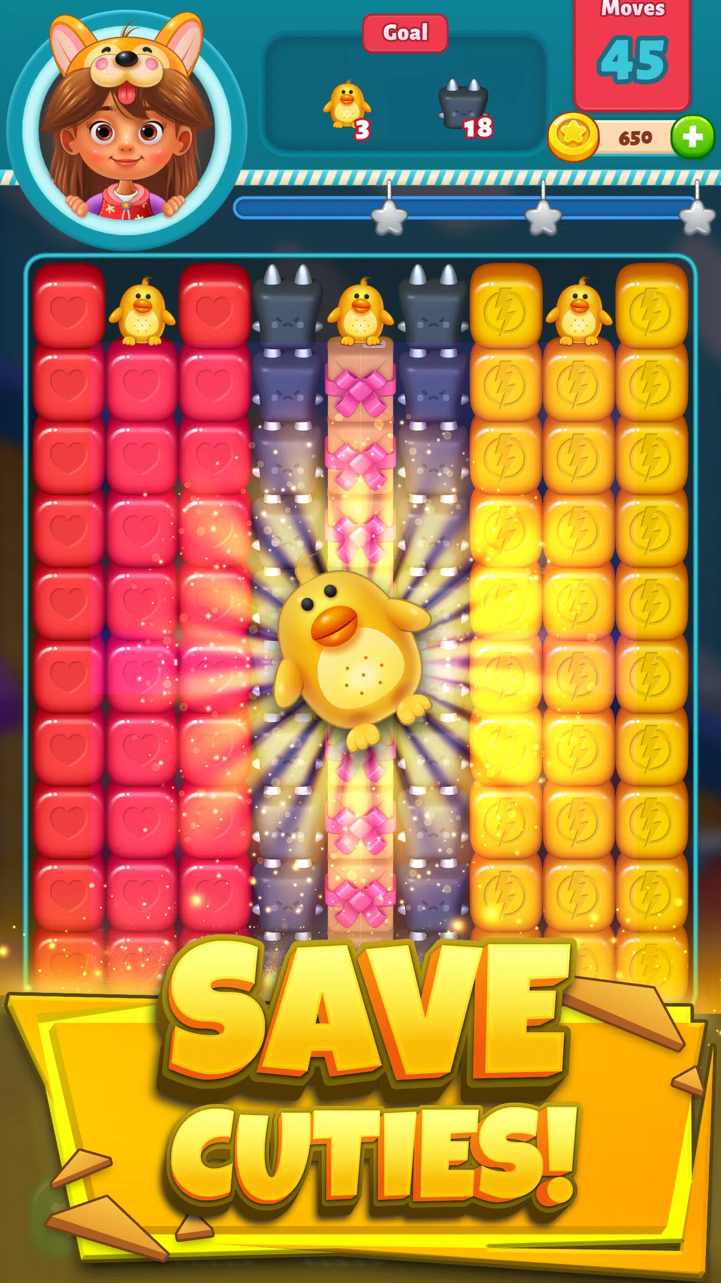 Epic Blast 3D: Toy Match Party スクリーンショット 1