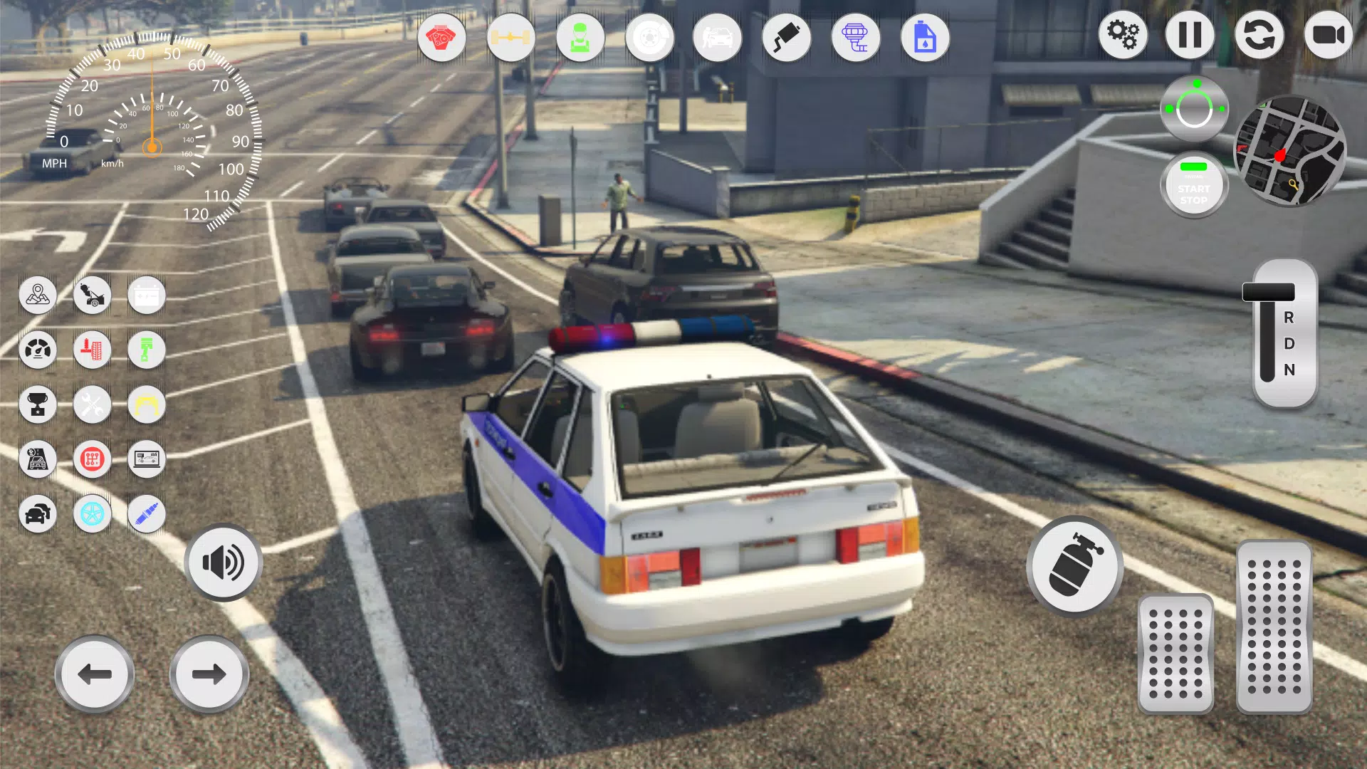 Lada 2114 Police Pursuit應用截圖第3張
