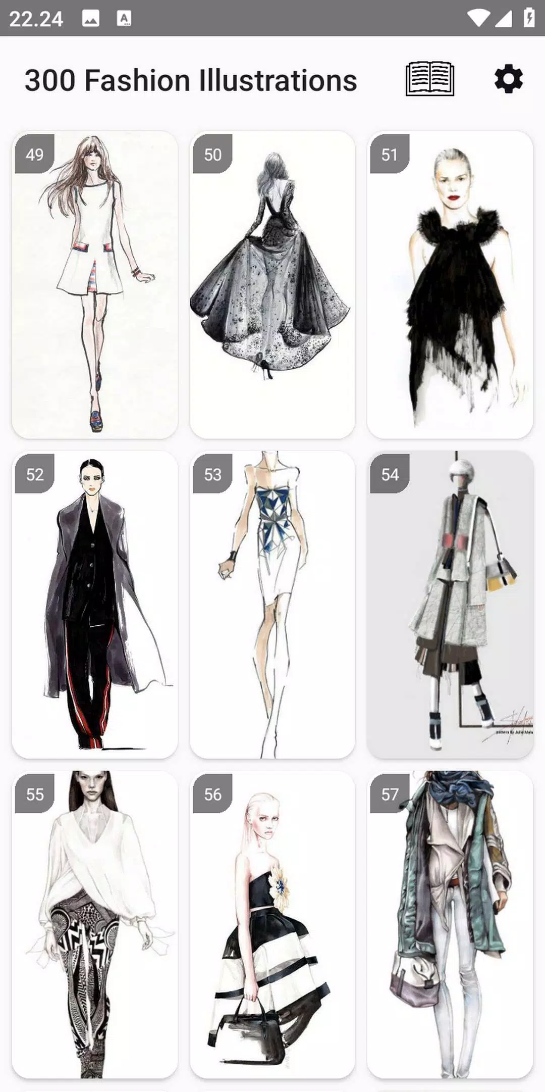 300 Fashion Illustrations スクリーンショット 2