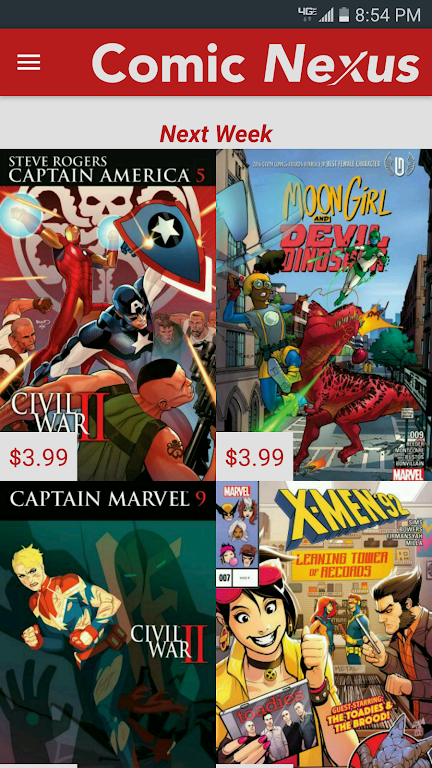Comic Nexus Captura de tela 0