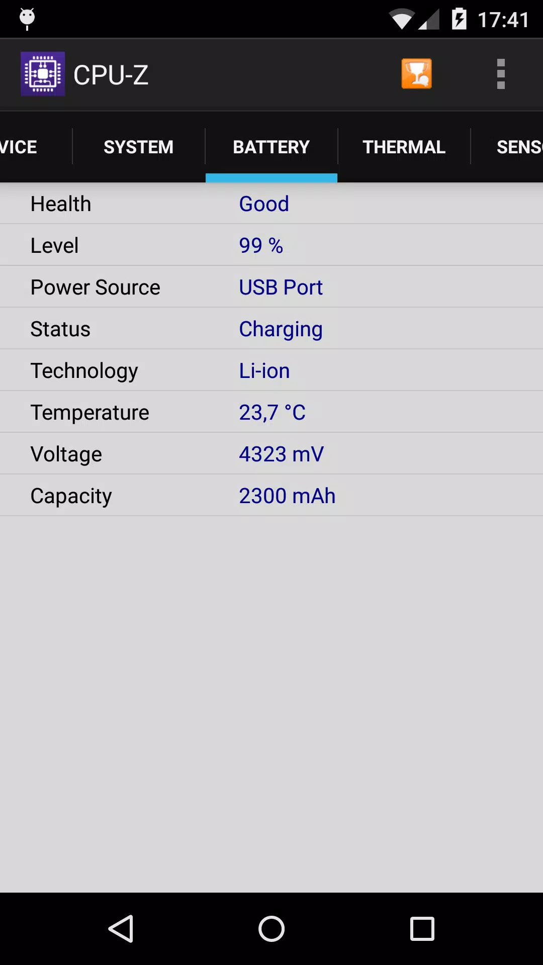 CPU-Z ဖန်သားပြင်ဓာတ်ပုံ 3