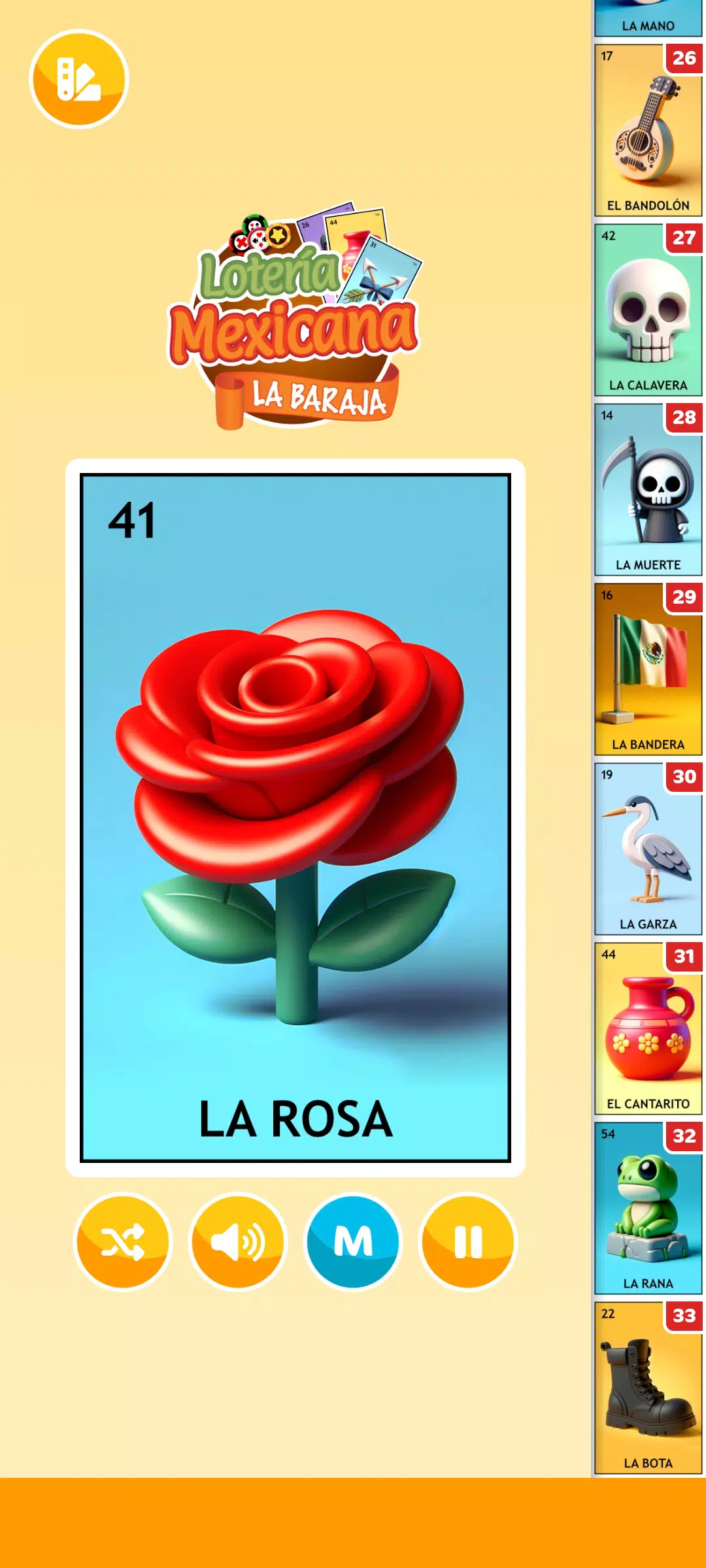 Lotería Mexicana - La Baraja Ekran Görüntüsü 2