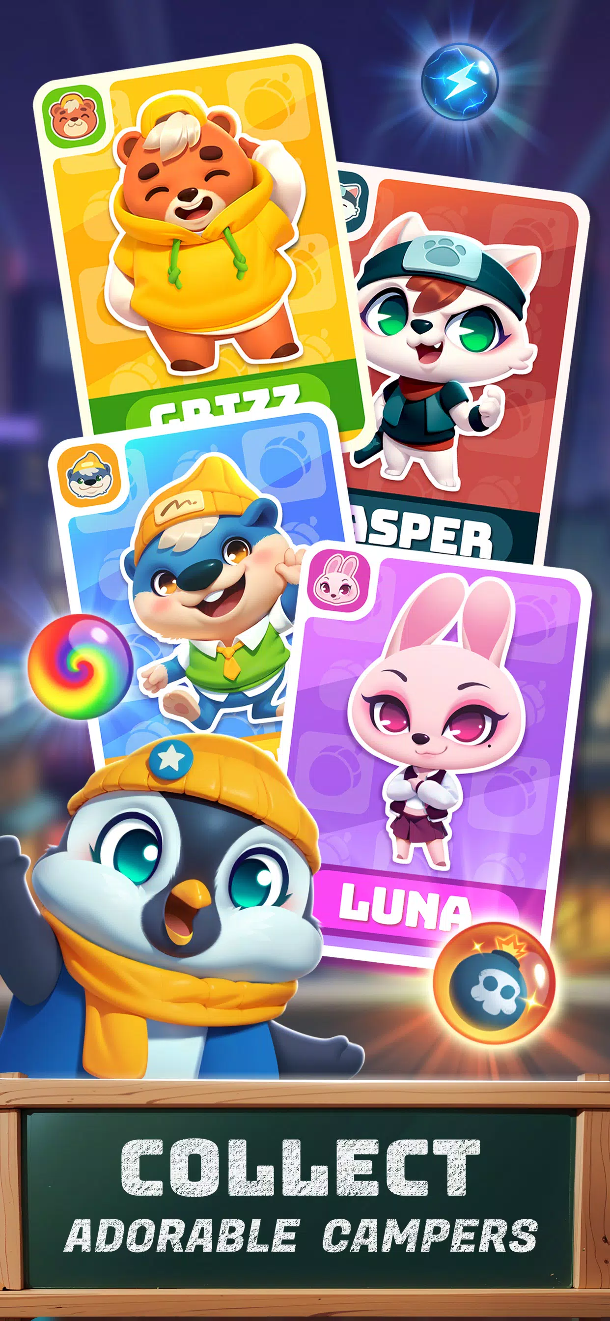 Camp Pop - Bubble Shooter Captura de tela 0