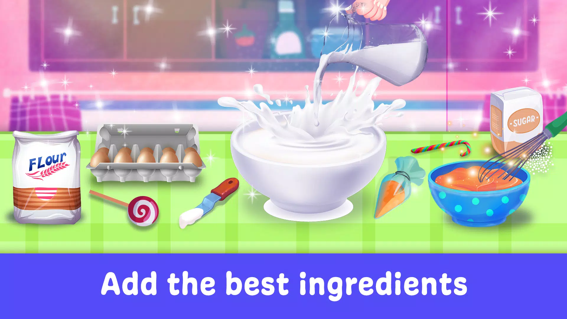 Cake Maker Games for Girls 스크린샷 1