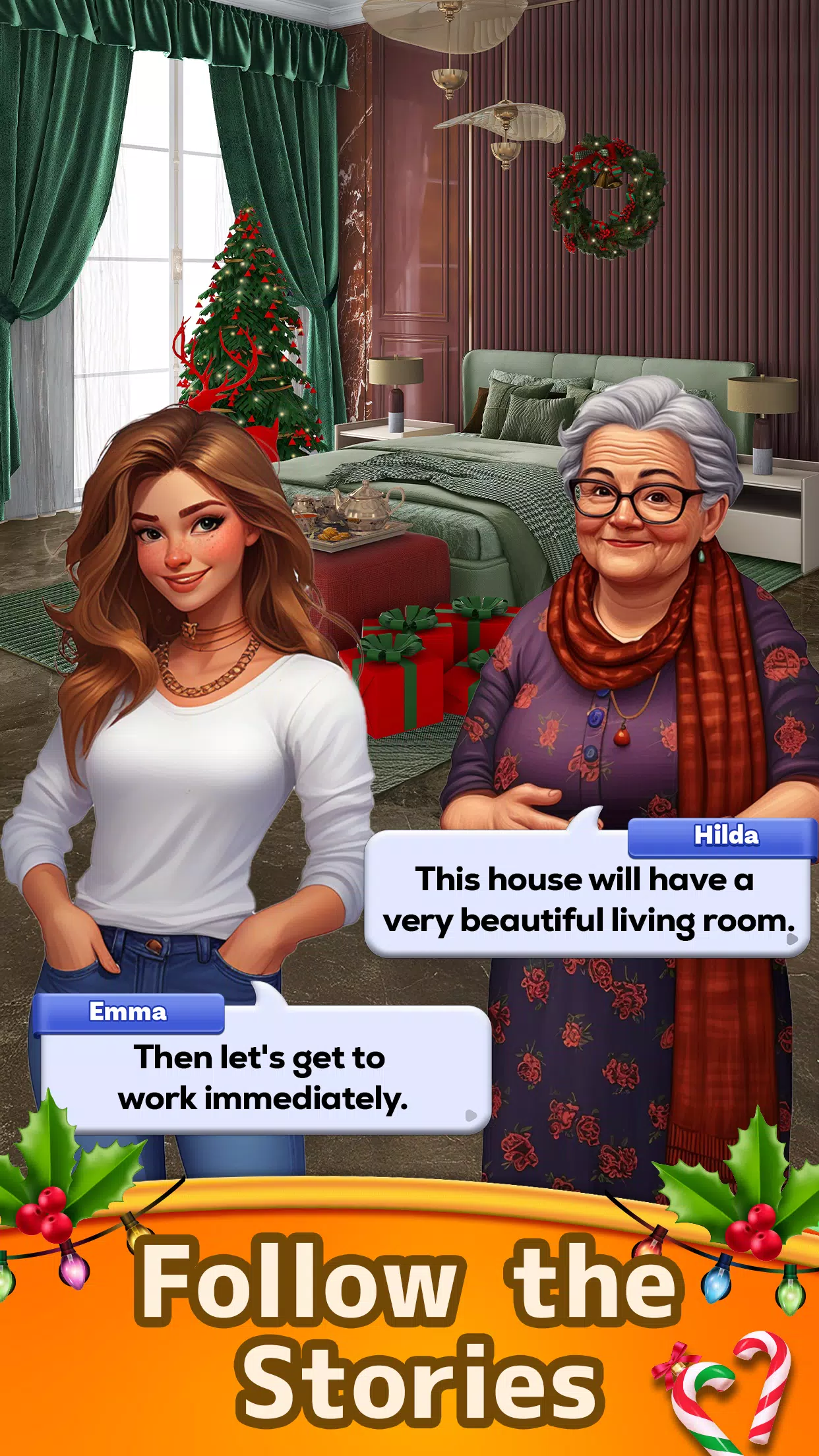 Christmas Match: Home Design Zrzut ekranu 3
