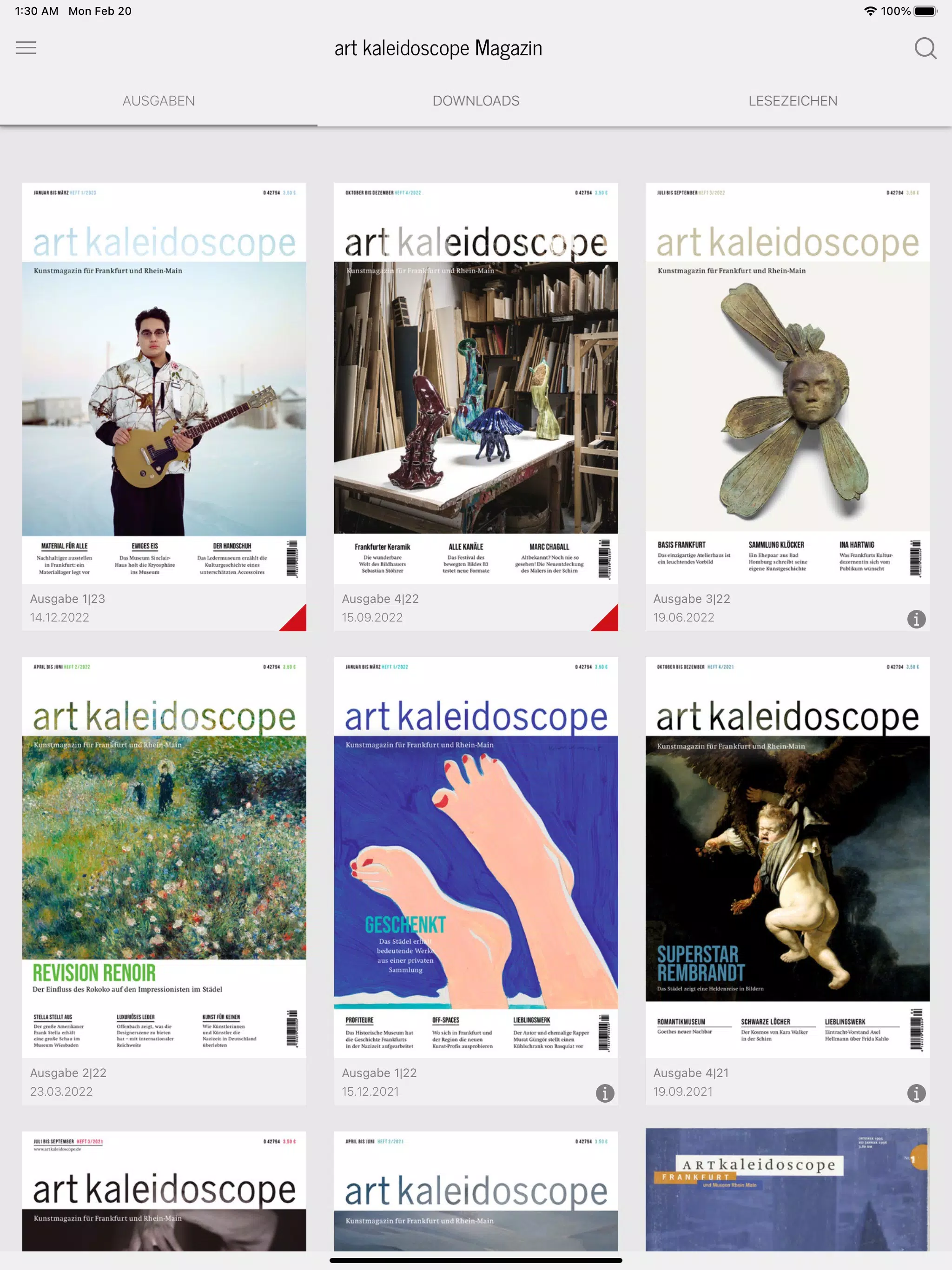 art kaleidoscope Magazin應用截圖第0張