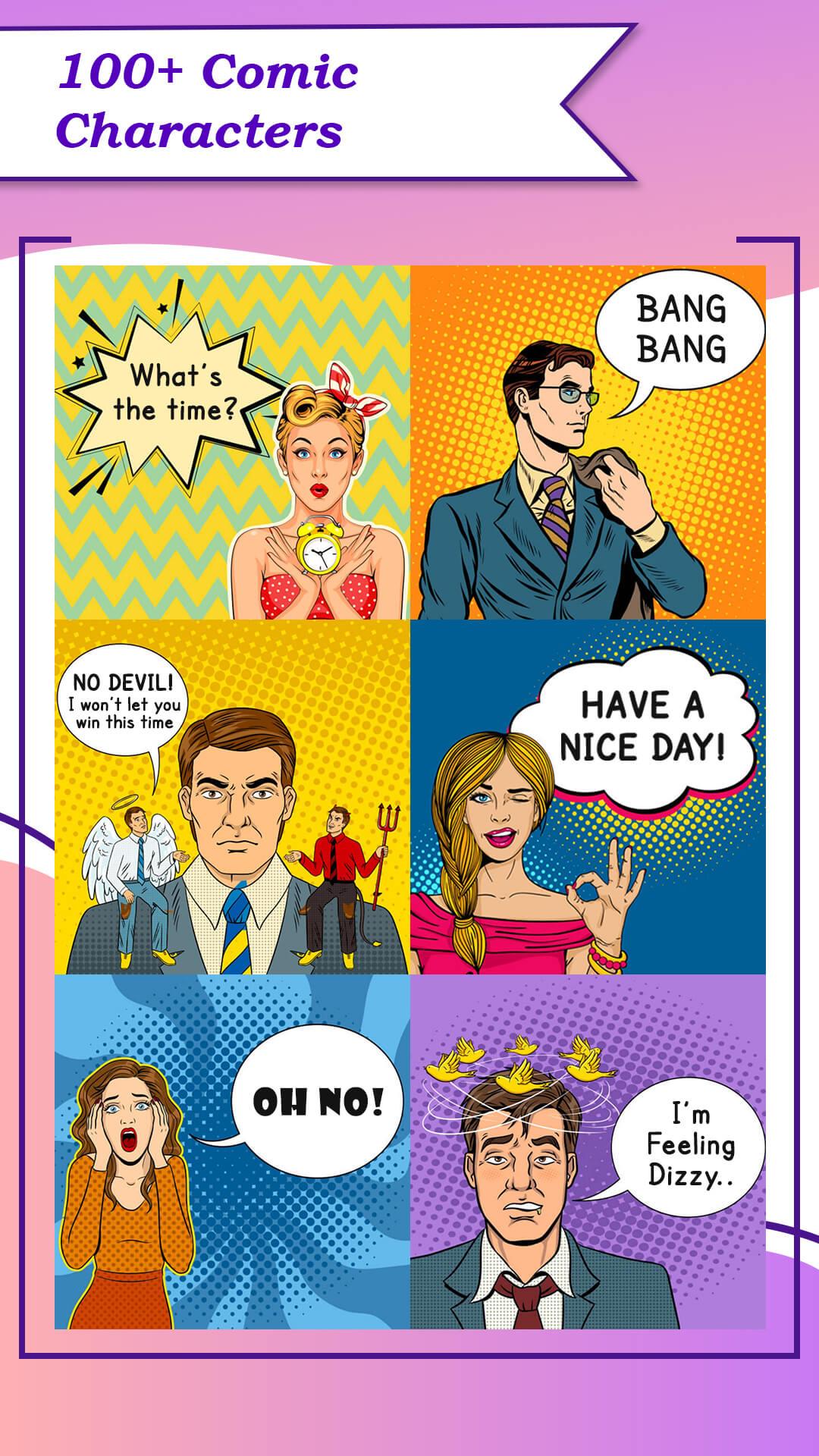 Cartoon Comic Strip Maker應用截圖第2張