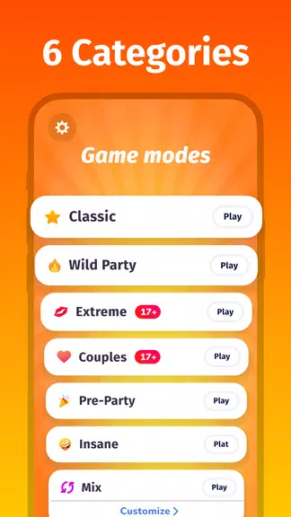 Truth or Dare - Party Game 스크린샷 2