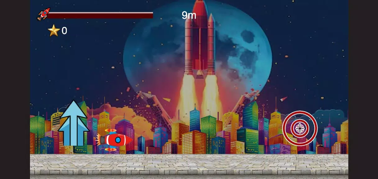 Schermata Endless Rocket War 1
