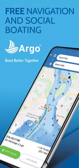 Argo - Boating Navigation Captura de tela 0