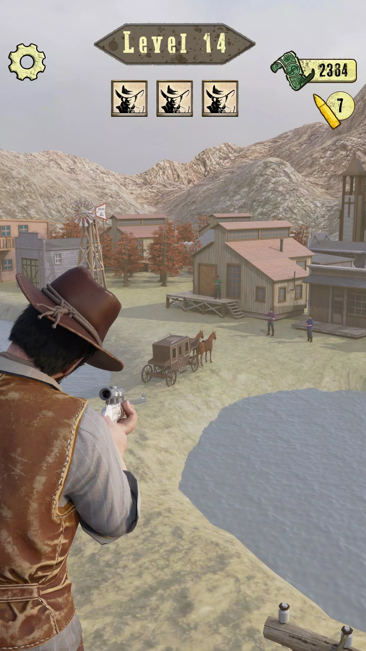 Wild West Sniper ဖန်သားပြင်ဓာတ်ပုံ 2