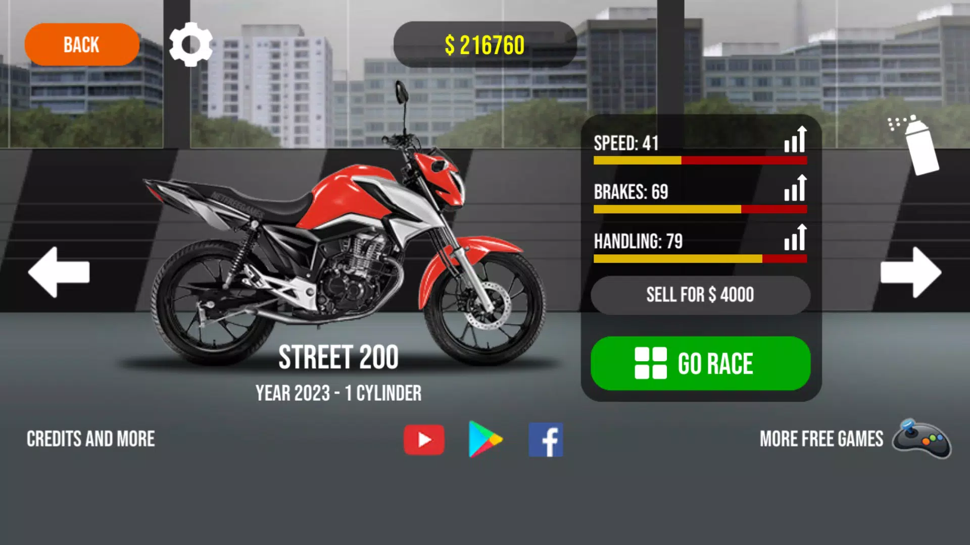 Traffic Motos 3应用截图第2张