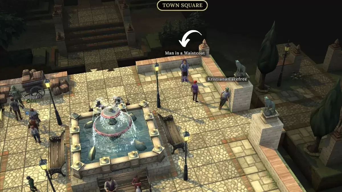 The Man in a Blue Waistcoat