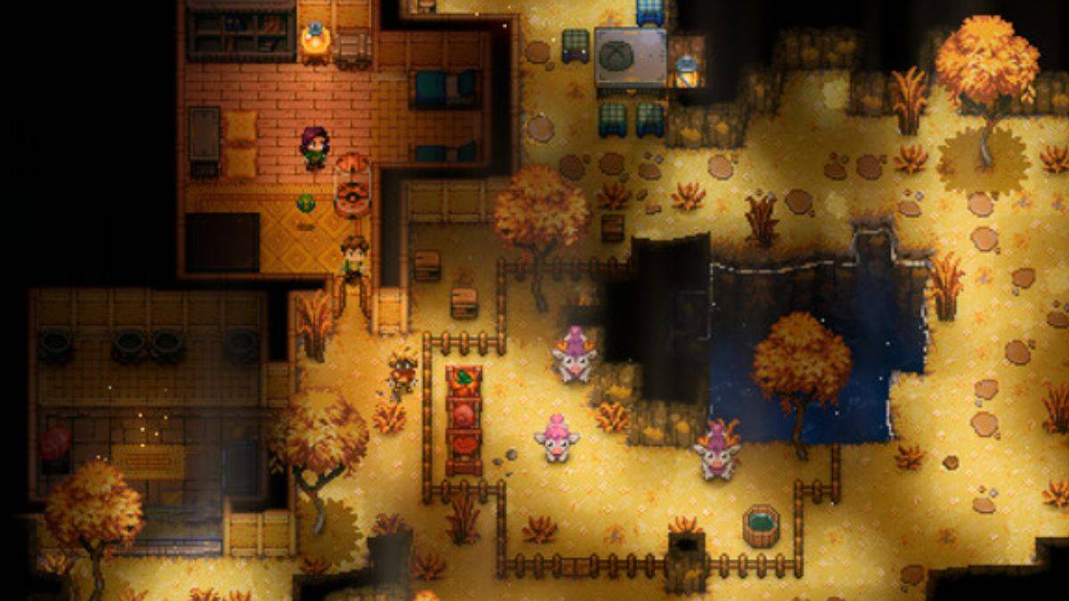 2024年の最高の居心地の良いゲームに関する記事の一部として、コアキーパーゲームプレイのスクリーンショット。